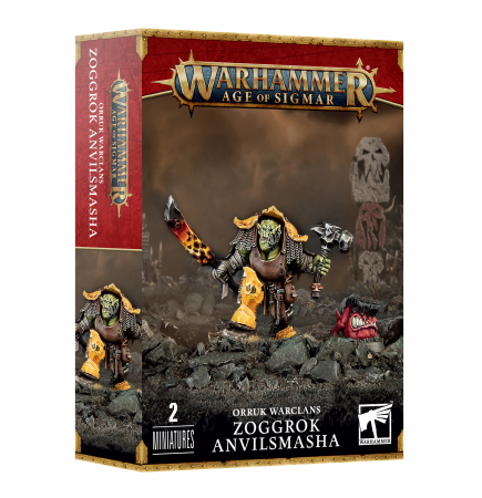 Wargames & Boardgames - Orruk Warclans Zoggrok Anvilsmasha