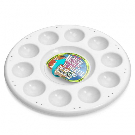 Accesorii pictura - GSW - Plastic Palette (10 Wells)