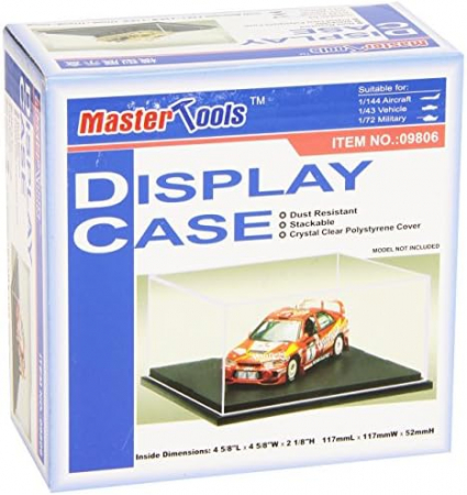 Display case - Plastic Transparent Case - 117x117x52 mm
