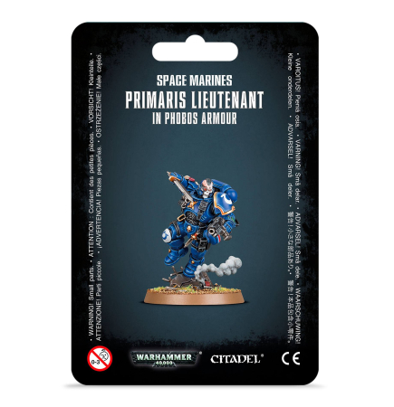 Wargames & Boardgames - Primaris Lieutenant In Reiver Armour