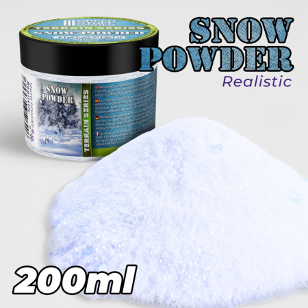 Sol Diorama - GSW - REALISTIC Model SNOW Powder 200ml