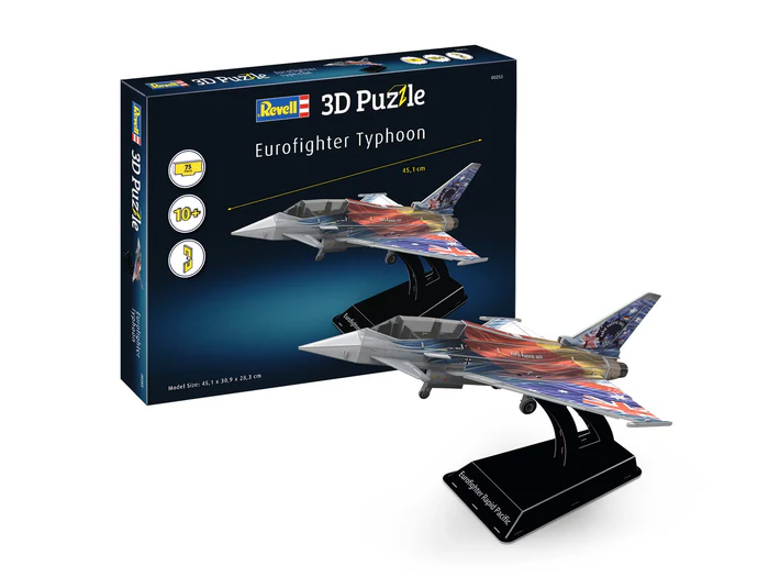 Noutati - Revell 00253 - 1:32 - Eurofighter Typhoon Revell 3D Puzzle