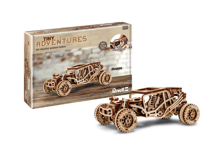 Noutati - Revell 00610 - 1:32 - Puzzle 3D Tiny Adventures - Buggy