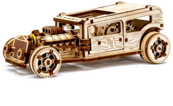 Revell 00612 - 1:32 - Puzzle 3D Tiny Adventures - Hot Rod [3]