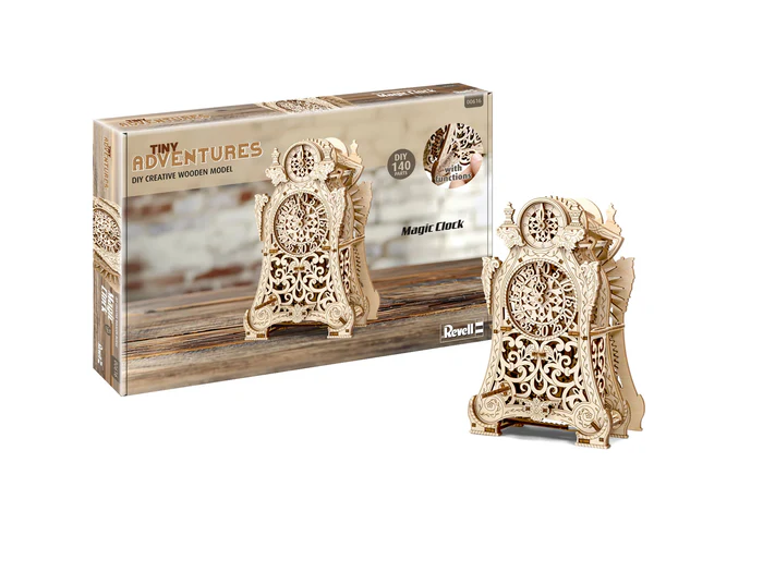 Noutati - Revell 00616 - Puzzle 3D Magic Clock: Tiny Adventures