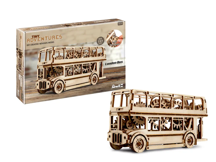 Noutati - Revell 00618 - 1:40 - Puzzle 3D London Bus: Tiny Adventures
