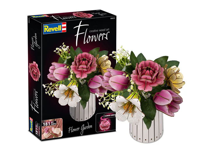 Noutati - Revell 00632 - 3D Puzzle Flower Garden