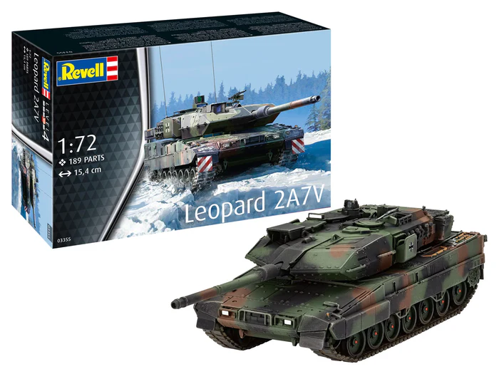 Kituri machete - Revell 03355 - 1:72 - Leopard 2A7V