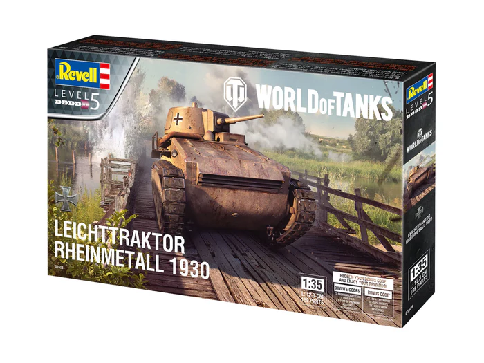 Revell 03506 - 1:35 - Leichttraktor Rheinmetall 1930 "World of Tanks" [2]