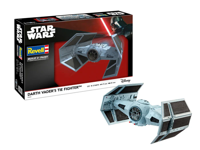Kituri machete - Revell 03602 - 1:121 - Darth Vader's TIE Fighter