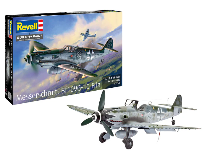 Kituri machete - Revell 03752 - 1:32 - Messerschmitt Bf109G-10 Erla