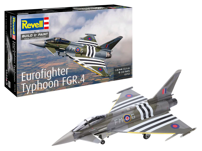 Kituri machete - Revell 03753 - 1:48 - Eurofighter Typhoon FGR.4
