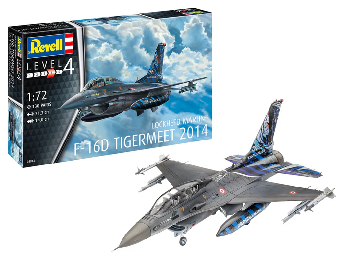 Kituri machete - Revell 03844 - 1:72 - F-16D Fighting Falcon Tigermeet 2014