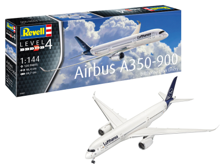 Kituri machete - Revell 03881 - 1:144 Airbus A350-900 Lufthansa New Livery