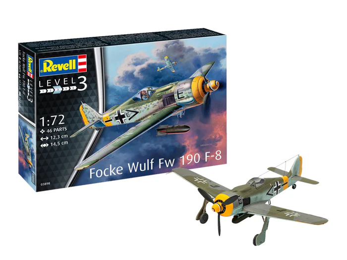 Kituri machete - Revell 03898 - 1:72 - Focke Wulf Fw190 F-8