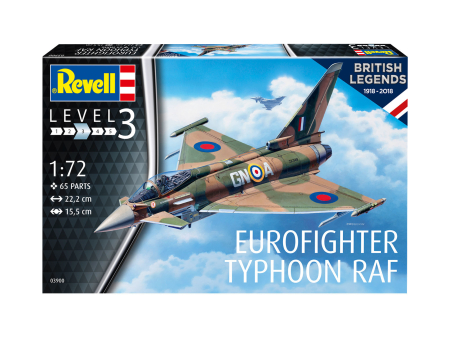 Avioane - Revell 03900 - 1:72 British Legends: Eurofighter Typhoon RAF