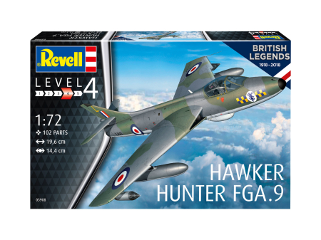 Avioane - Revell 03908 - 1:72 British Legends: Hawker Hunter F