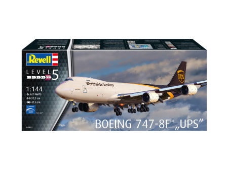 Vehicule civile - Revell 03912 - 1:144 Boeing 747-8F UPS