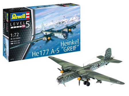 Avioane - Revell 03913 - 1:72 Heinkel He177 A-5 "Greif"