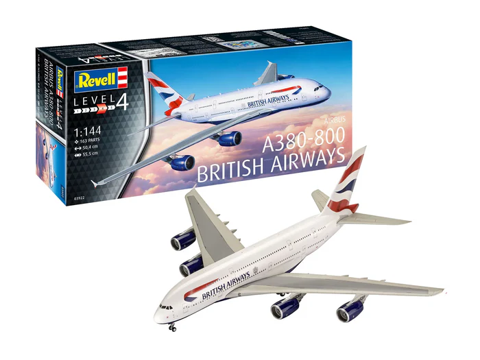 Noutati - Revell 03922 - 1:144 - A380-800 British Airways
