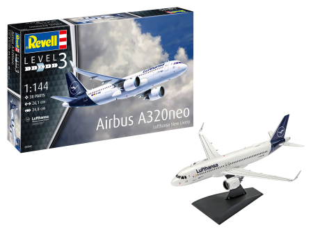 Kituri machete - Revell 03942 - 1:144 Airbus A320 Neo Lufthansa "New Livery"