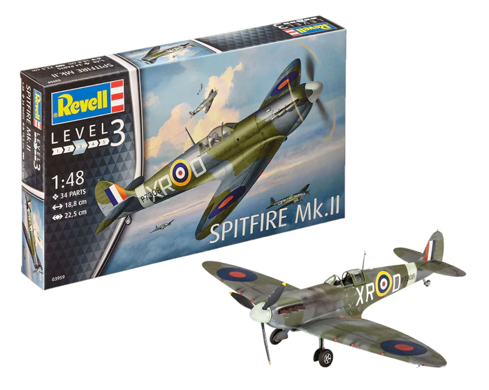 Noutati - Revell 03959 - 1:48 - Supermarine Spitfire Mk.II