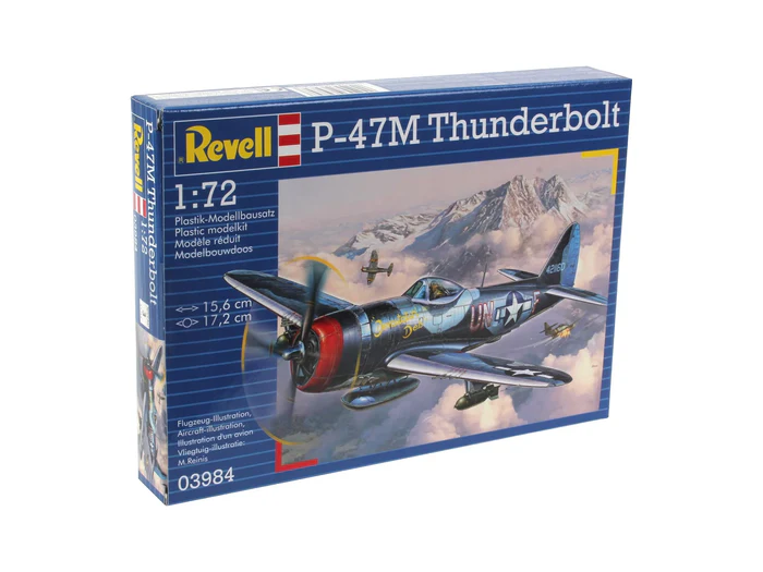 Kituri machete - Revell 03984 - 1:72 - P-47M Thunderbolt