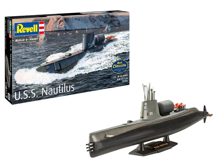 Kituri machete - Revell 05184 - 1:305 - U.S.S. Nautilus