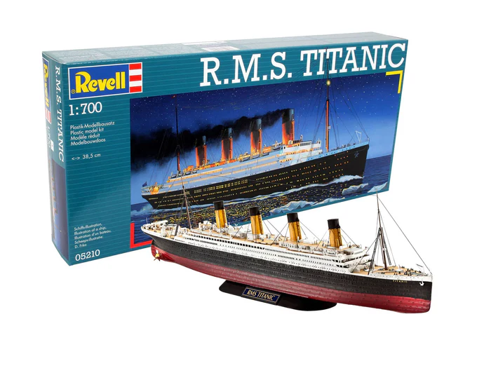 Kituri machete - Revell 05210 - 1:700 - R.M.S. Titanic