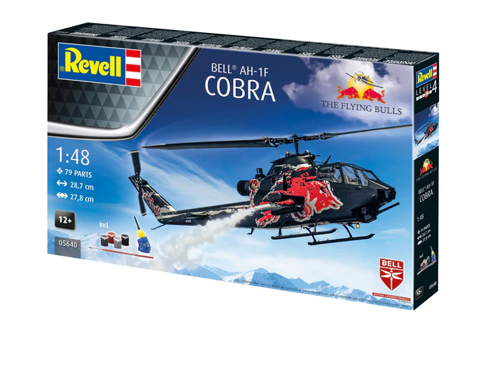 Revell 05640 - 1:48 - Gift Set AH-1F Cobra: Flying Bulls 25th Anniv. [1]