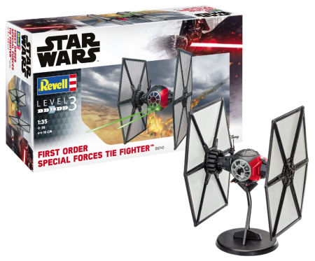 Kituri machete - Revell 06745 - 1:35 First Order Special Forces TIE Fighter