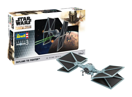 Kituri machete - Revell 06782 - 1:65 Mandalorian Outland TIE Fighter