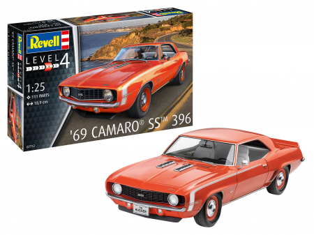 Auto - Revell 07712 - 1:25 69 Camaro SS 396