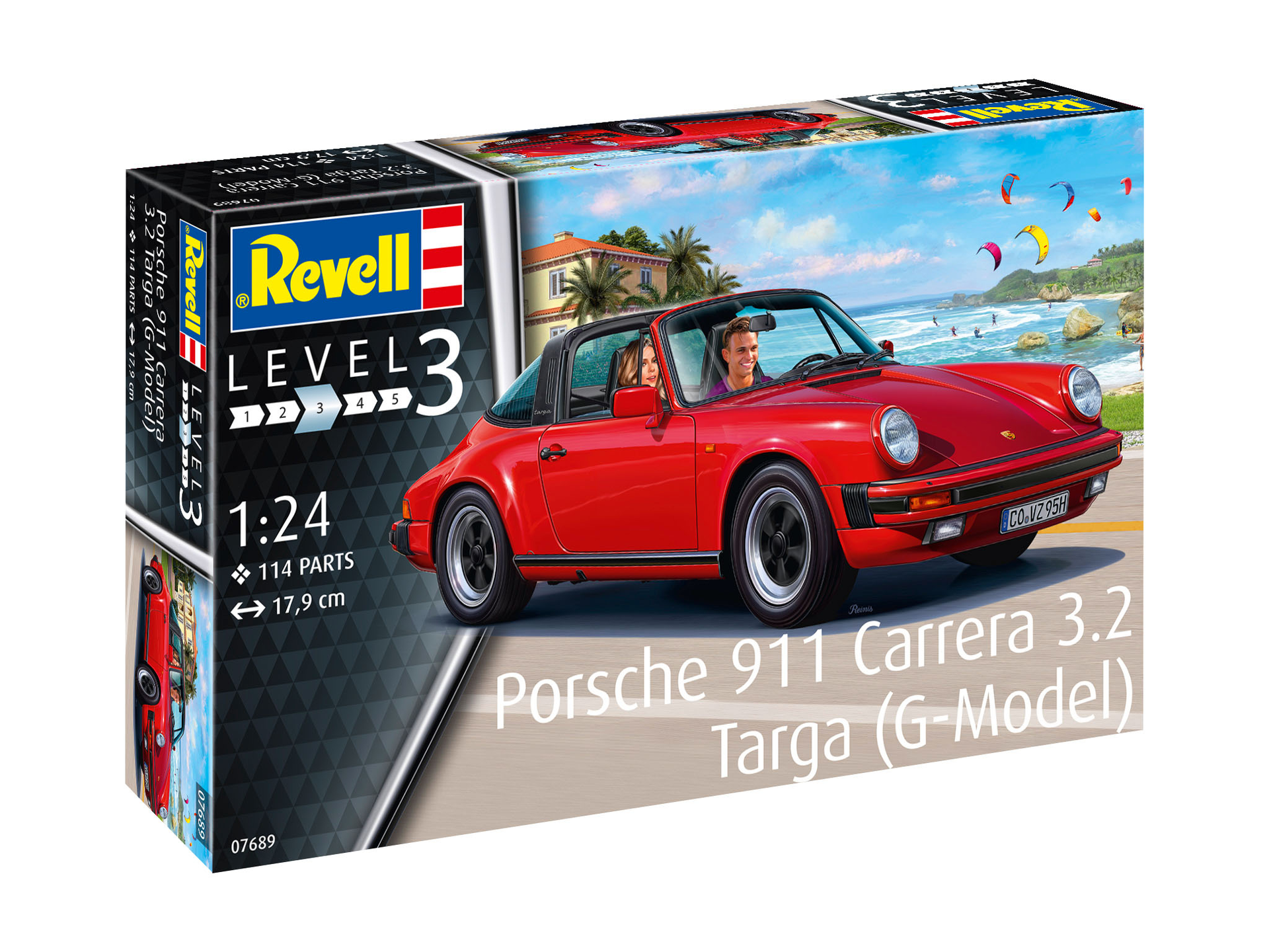 Kituri machete - Revell  - 1:24 Porsche 911 G Model Targa