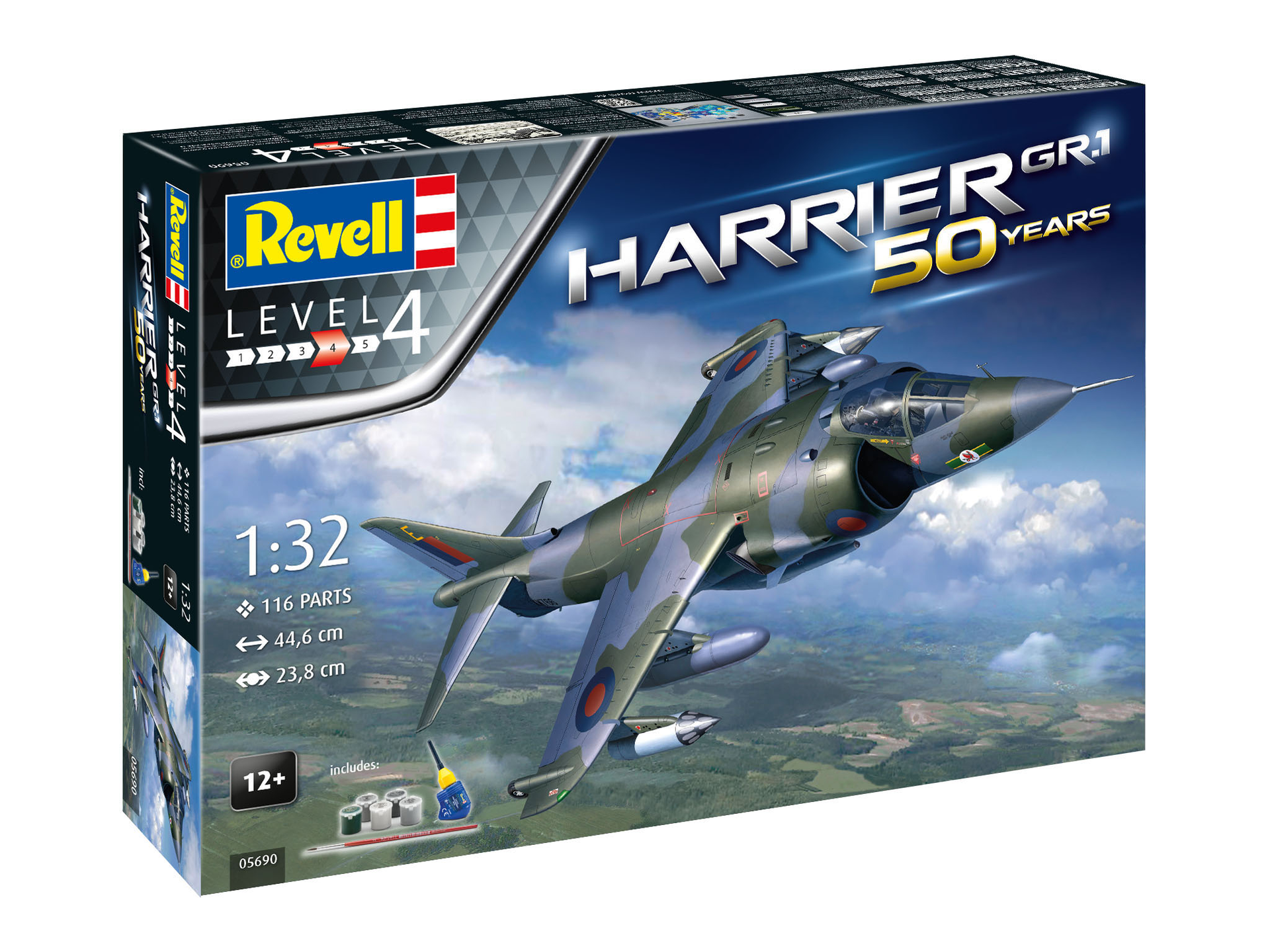 Avioane - Revell  - 1:32 Hawker Harrier GR Mk.1