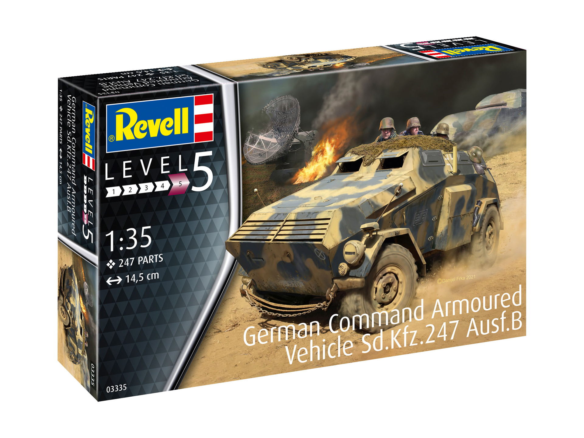 Kituri machete - Revell  - 1:35 German Com. Armoured Vehicle Sd.Kfz.247 Ausf.B