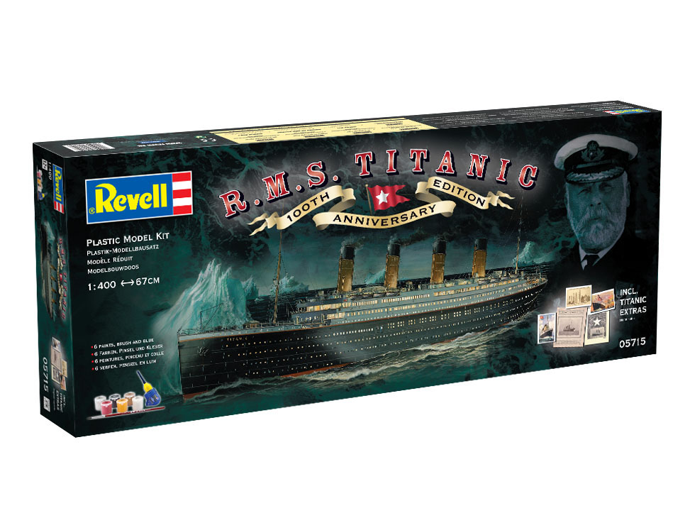 Navo - Revell  - 1:400 100 Years of Titanic (gift set)