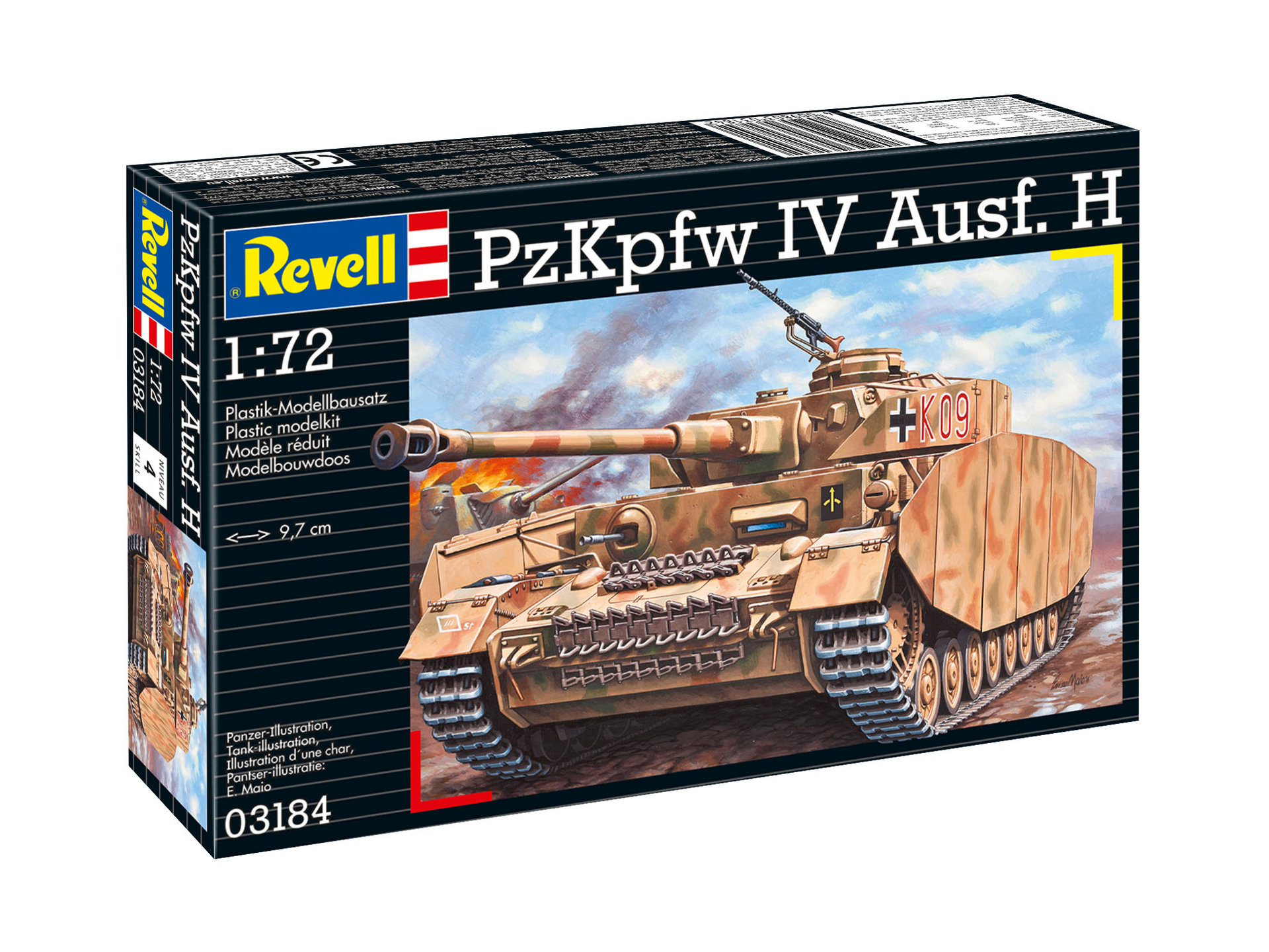 Kituri machete - Revell  - 1:72 PzKpfw. IV Ausf.H