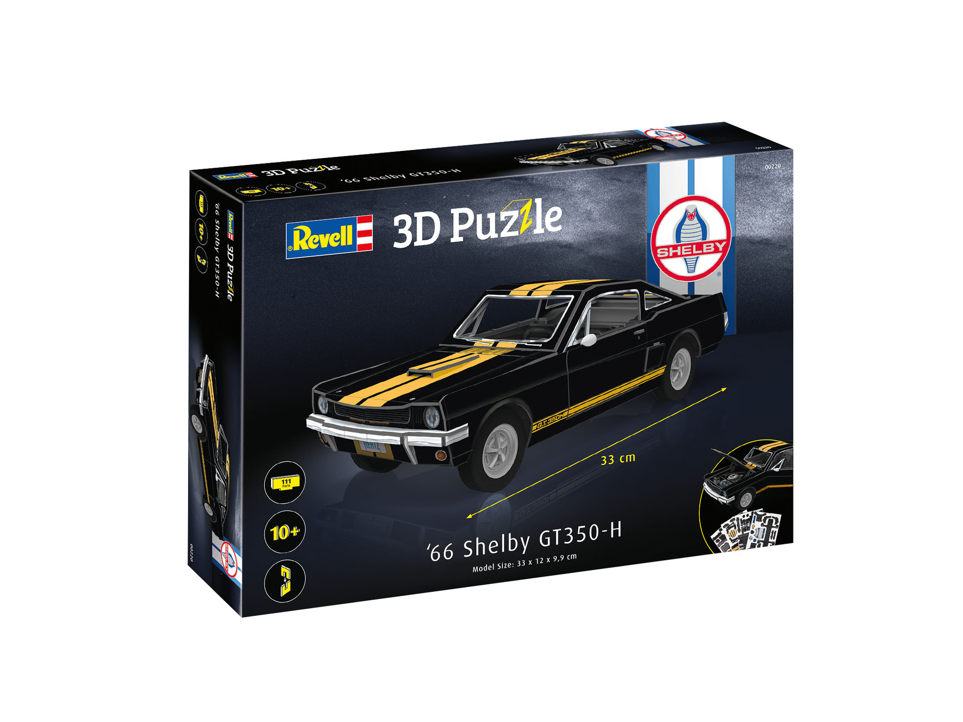 Puzzle 3D - Revell  -  3D Puzzle 66 Shelby GT350-H