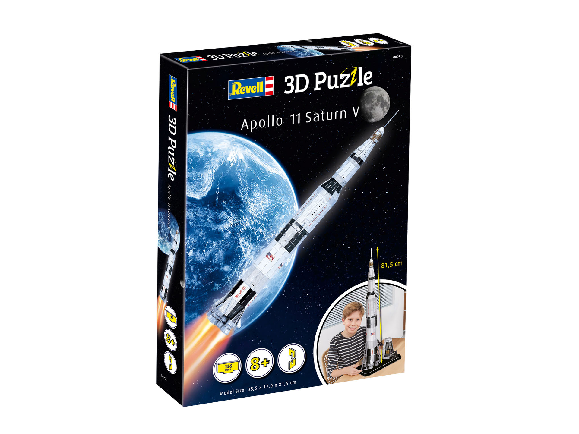 Puzzle 3D - Revell  -  3D Puzzle Apollo 11 Saturn V