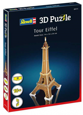 Puzzle 3D - Revell  - Mini 3D Puzzle  Eifel Tower