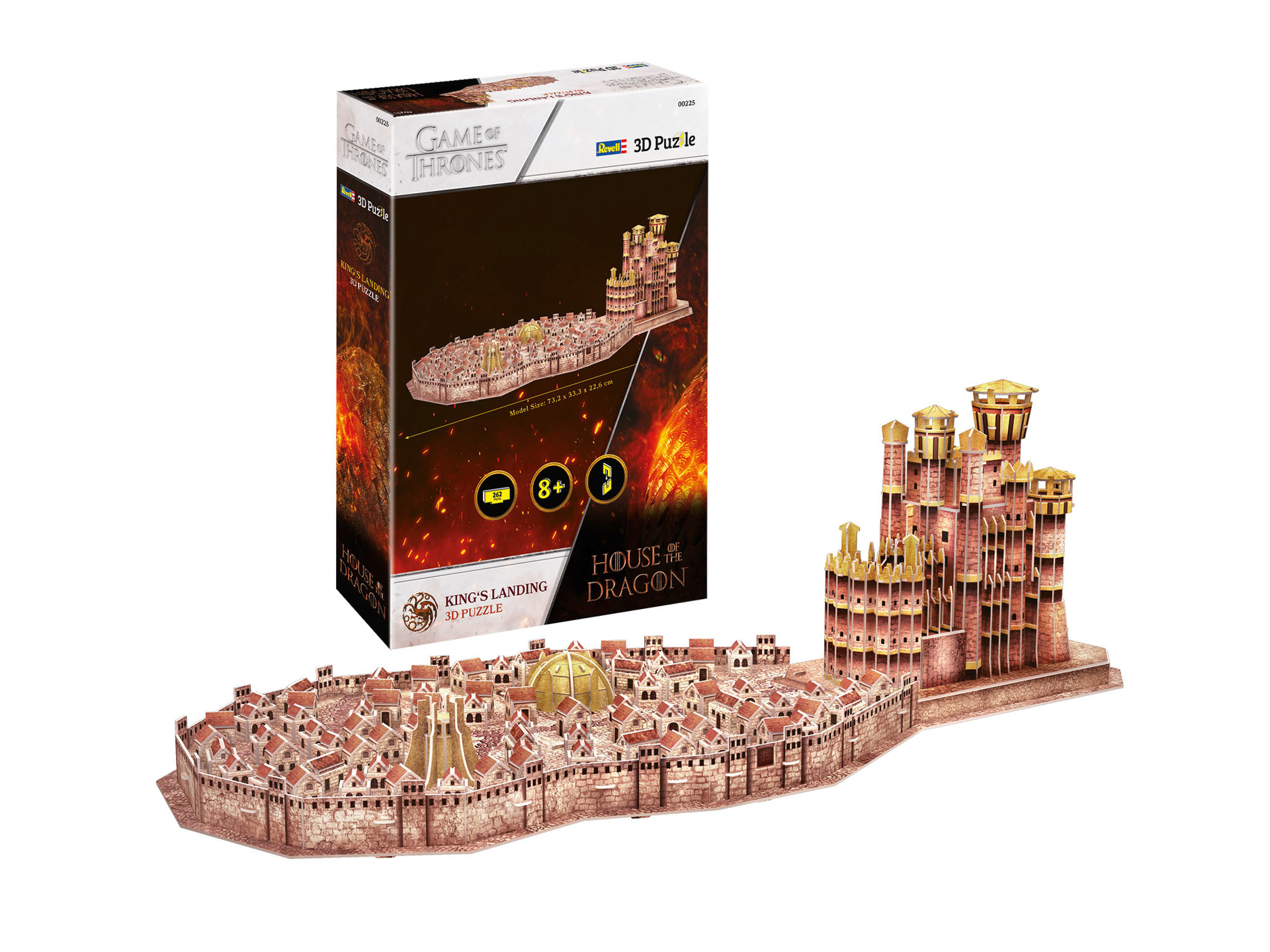 Puzzle 3D - Revell  - 3D Puzzle House of the Dragon King's Landing
