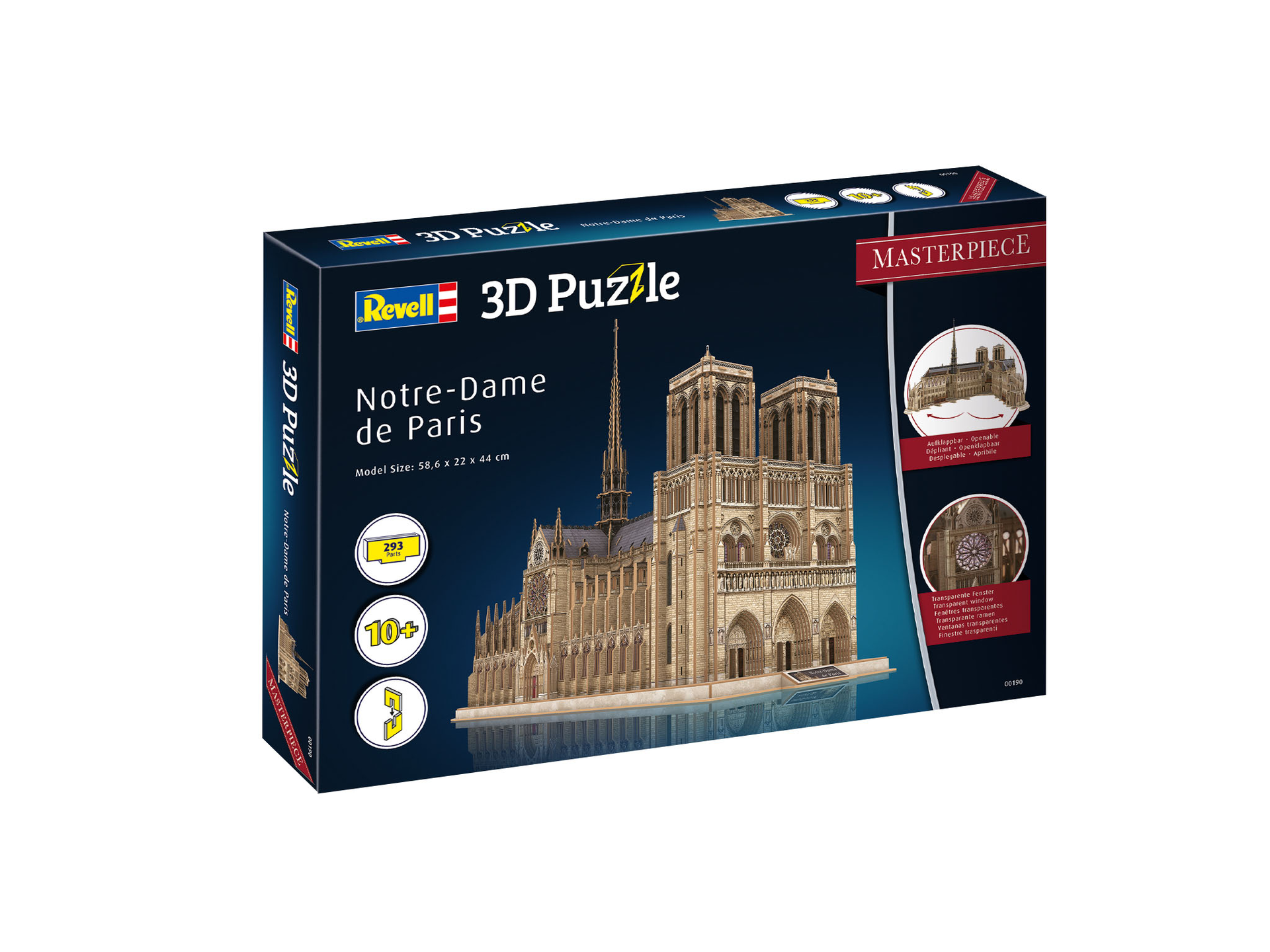 Puzzle 3D - Revell  -  3D Puzzle  Notre Dame de Paris