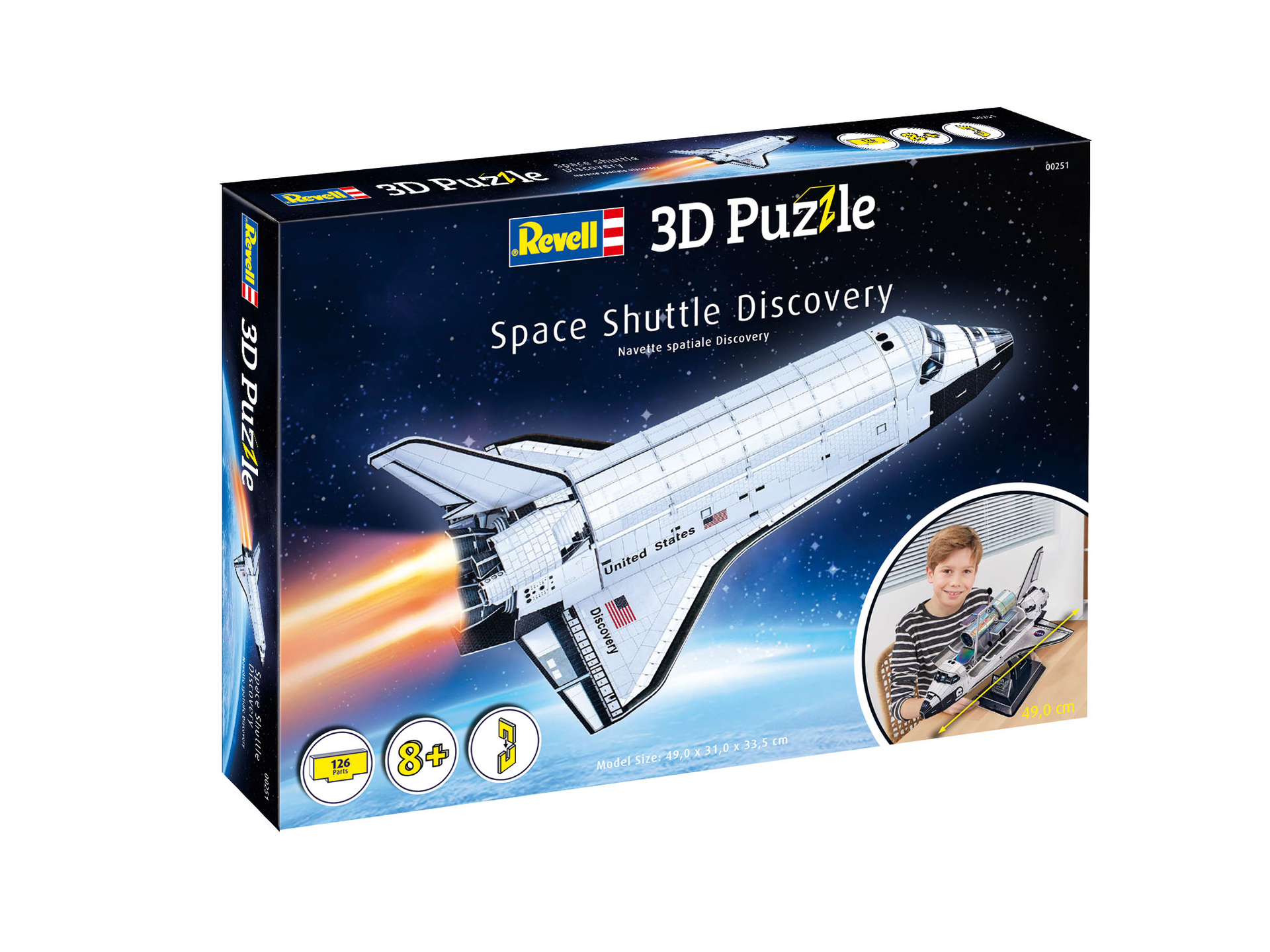 Puzzle 3D - Revell  -  3D Puzzle Space Shuttle Discovery