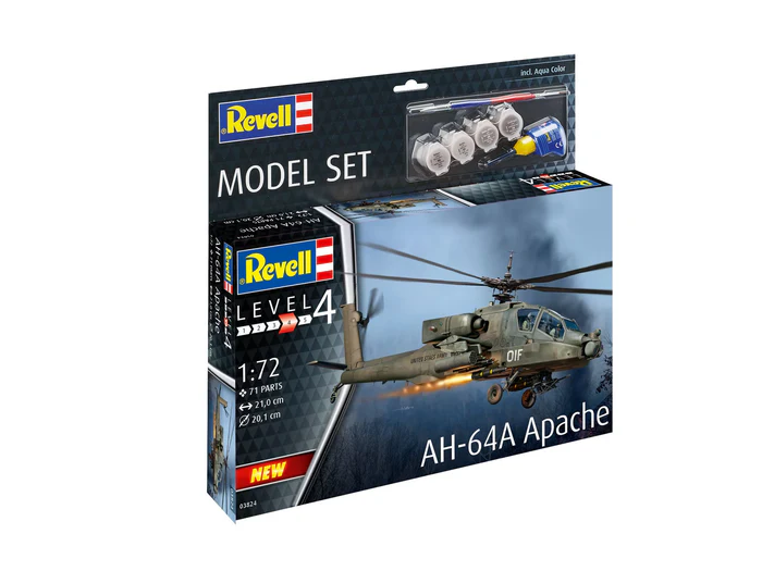 Revell 63824 - 1:72 - Model Set AH-64A Apache [1]
