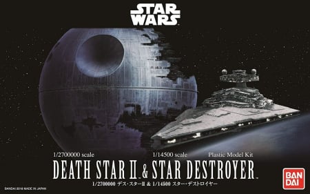 Space / Sci-Fi - Revell Bandai 01207 - Death Star II + Star Destroyer