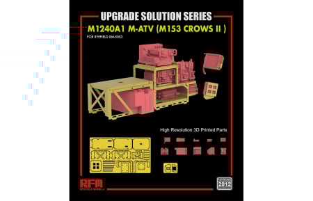 Seturi Photo Etch - Rye Field Model 2012 - Upgrade set for M1240 M-ATV MRAP RADIO SET (RESIN KIT)