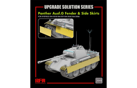 Accesorii machete - Rye Field Model - 1:35 Panther Ausf.G Fender & Side Skirts for 5018 5019 5045 5089