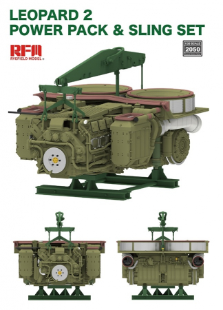 Kituri machete - Rye Field Model 2050 - 1:35 Leopard 2 Power pack & Sling set