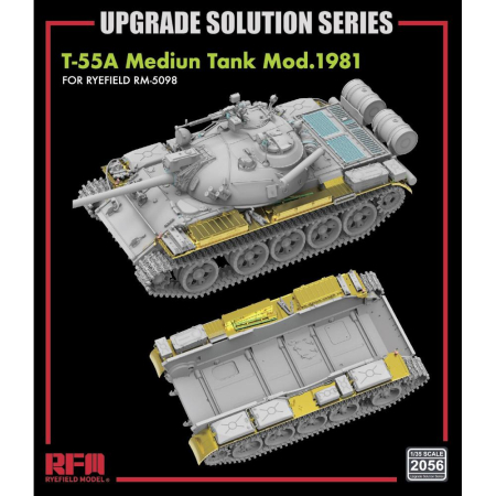 Accesorii machete - Rye Field Model 2056 - 1:35 Upgrade set for 5098 T-55A Fenders